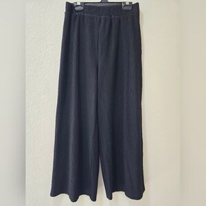 Forever 21 Men's Black Striped Trousers